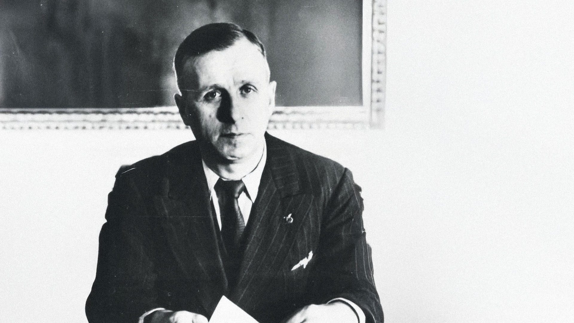 Croizat-80-ans-Securite-sociale Ambroize Croizat, ministre du travail entre 1946 et 1947.