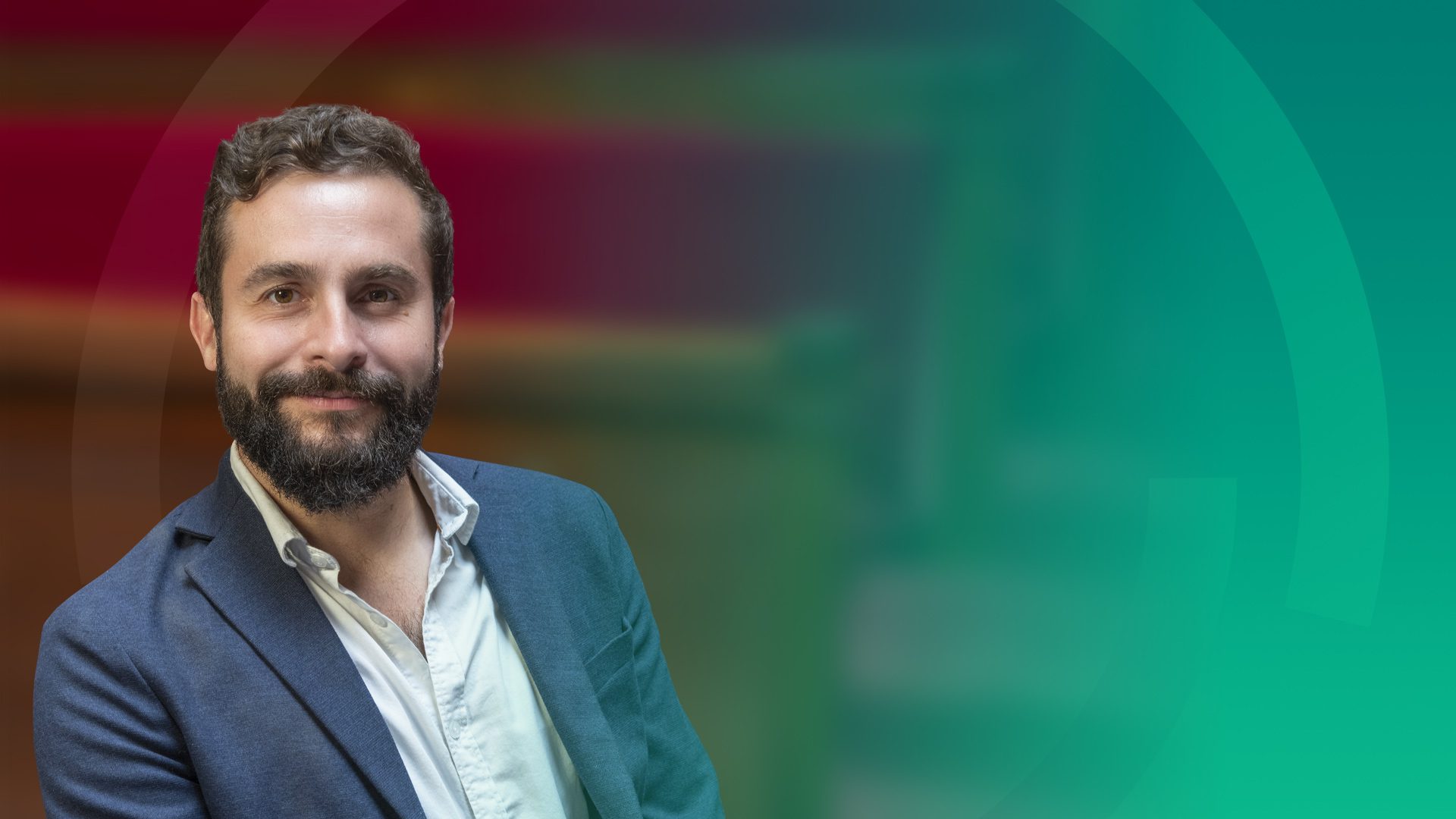 Sébastien Peytavie dans l'Hémicycle.