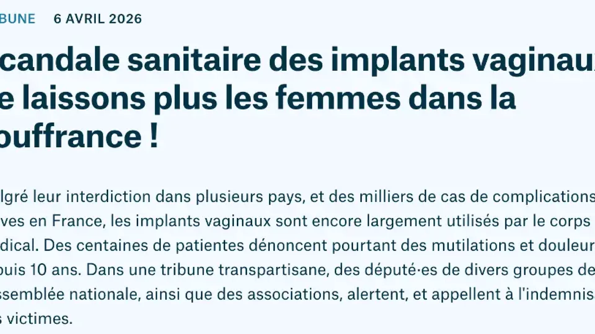 scandale implants